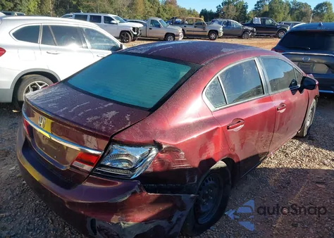 2015 Honda Civic Lx из США, поврежденный, VIN 19XFB2F58FE200045